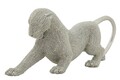 Statueta / figurina decorativa Panter Sparky, Mauro Ferretti, 32x9x11 cm, polirasina, argintiu