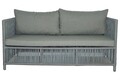 Set gradina/terasa 4 piese, My Interior, Mana, rattan/aluminiu, gri deschis