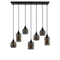 Candelabru, Opviq, Smoked - 071, E27, 60 W, metal/sticla