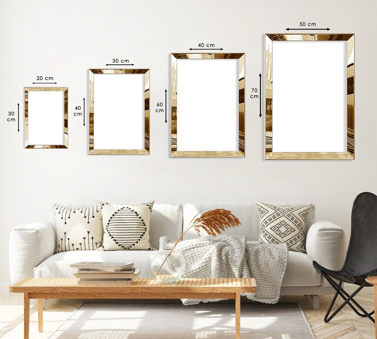 Vopsea decorativă MDF-Plexiglas (3 Pieces), Huhu399, Ramă: 100% plexiglas , Multicolor - view 3