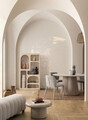 Biblioteca Cairo, Bizzotto, 90 x 33 x 160 cm, lemn de mango