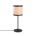 Lampa de masa, Fulgor, 942FLG1818, Metal, Alb/Negru