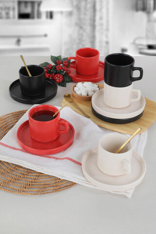 Set pentru ceai, Keramika, 275KRM1519, Ceramica, Multicolor