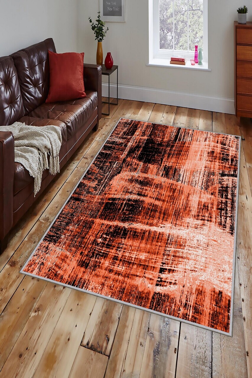 Covor Exfab251 100x300 cm Poliester Multicolor