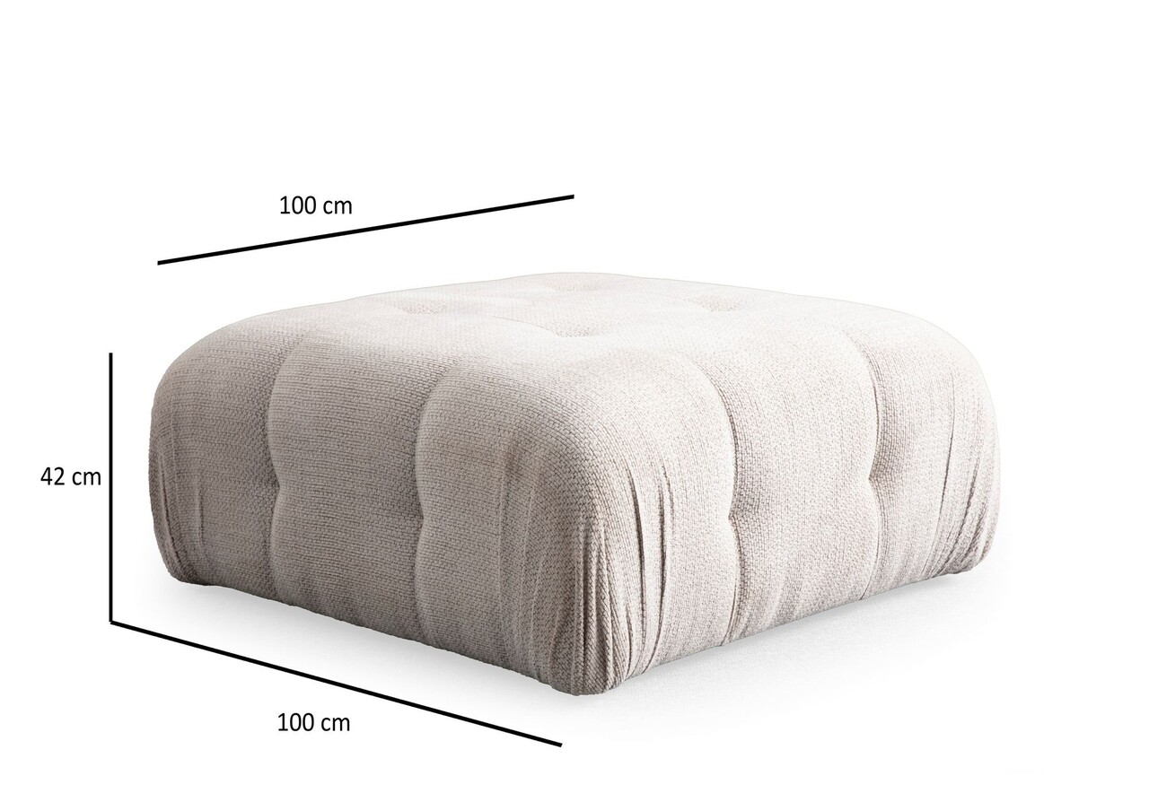 Bancheta, Atelier del Sofa, 560ARE4148, Lemn de fag / PAL, Bej