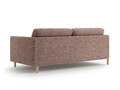 Canapea 4 locuri, Eden, Micadoni, 209x92x90 cm, tesatura structurata, roz melanj