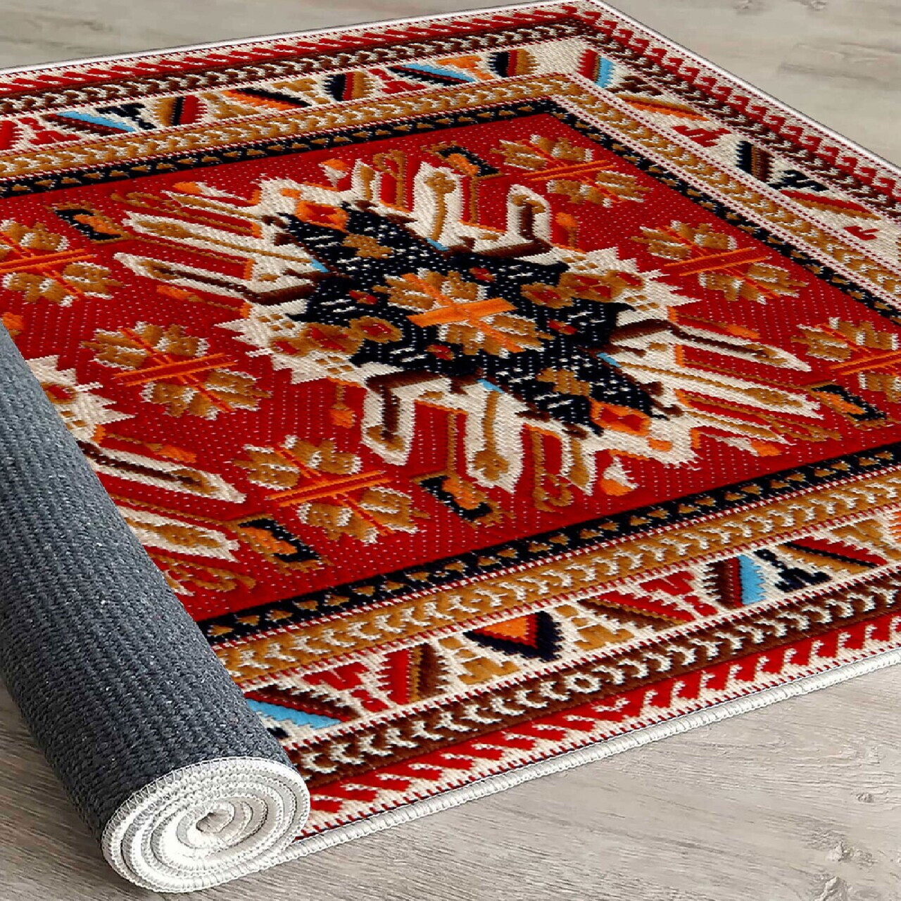 Covor, Els2050, 180x280 cm, Multicolor — imaginea 3
