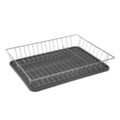 Scurgator de vase Olsen, Versa, 43 x 34.5 x 8 cm, fier/polipropilena, gri