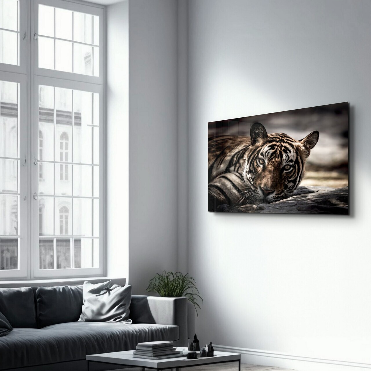 Tablou decorativ, CAM-1057, Dimensiuni: 46 x 72 cm, Multicolor — imaginea 4