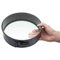 Forma tort cu baza din sticla, Kitchen Craft, 25 cm, otel carbon