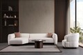 Coltar, Atelier del Sofa, 560ARE5233, Cadru: LEMN/PAL, Alb
