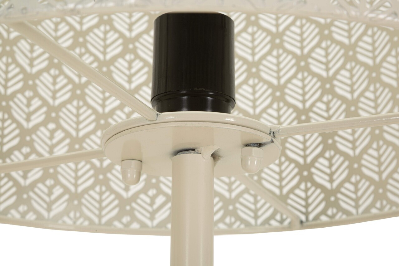 Lampadar, Daphne, Mauro Ferretti, metal, 1 x E27, 40W, 33x160 cm, crem — imaginea 6