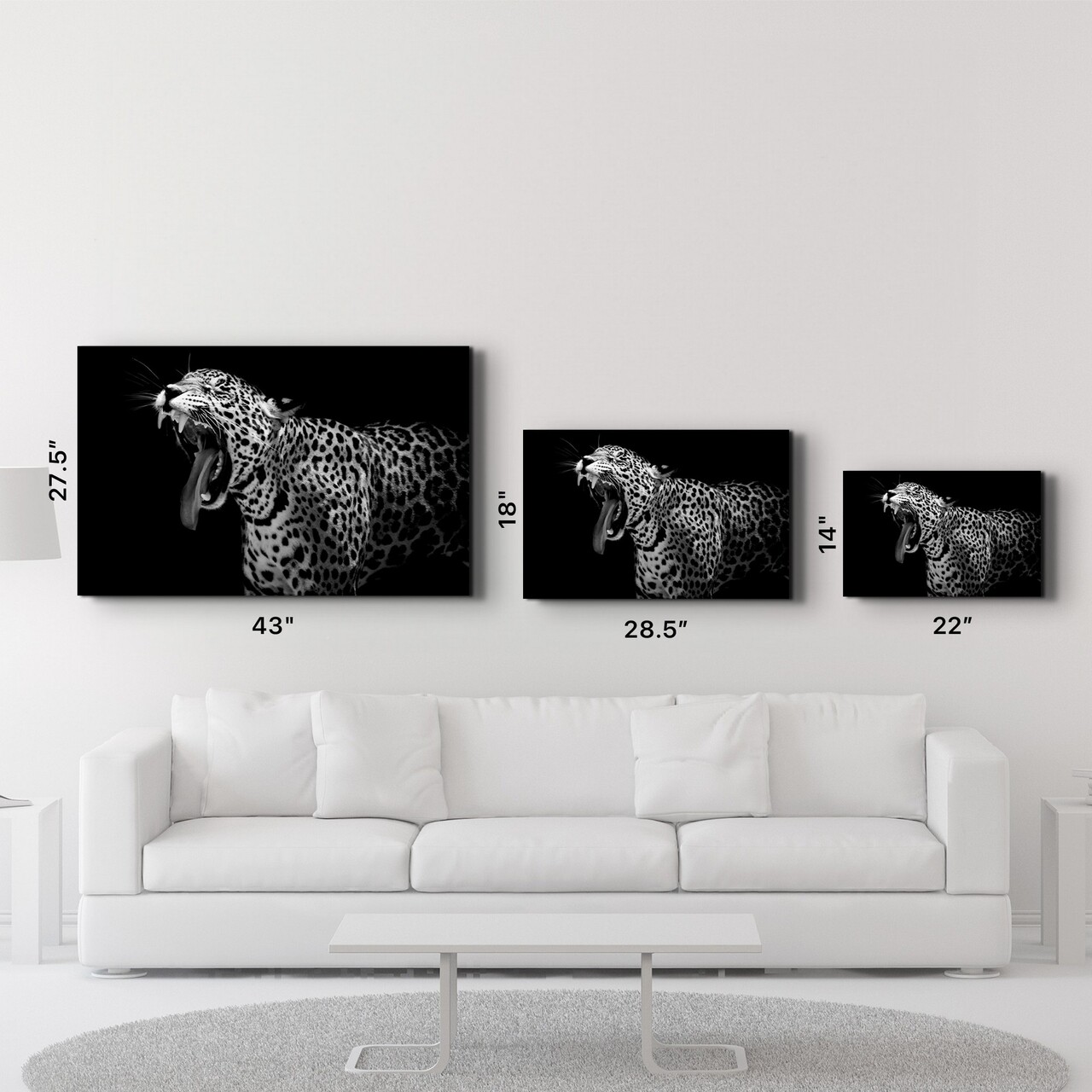 Tablou decorativ, OGLS-7057, Dimensiuni: 46 x 72 cm, Multicolor - view 6