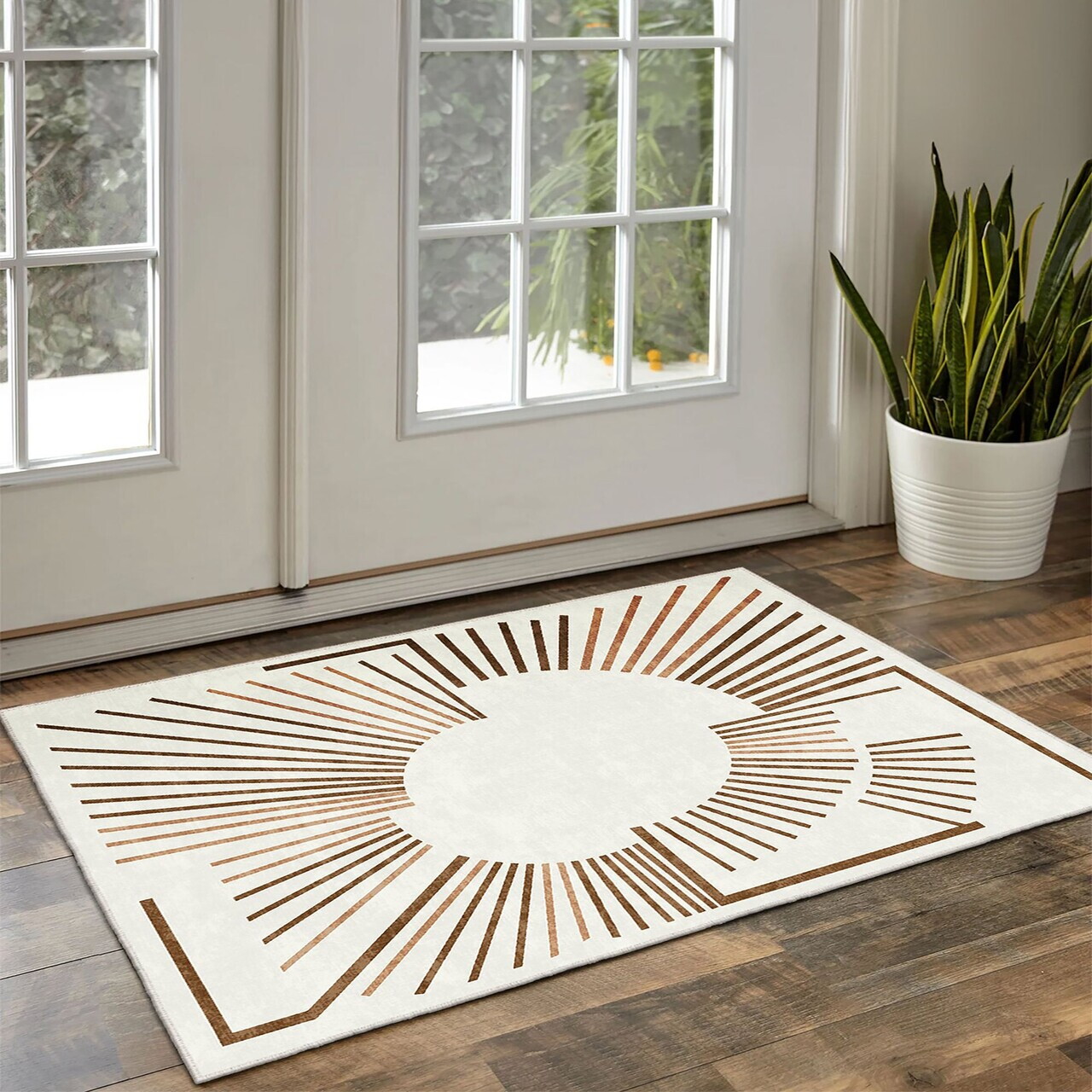 Covor, Infkece11, 160x230 cm, Crem — imaginea 3