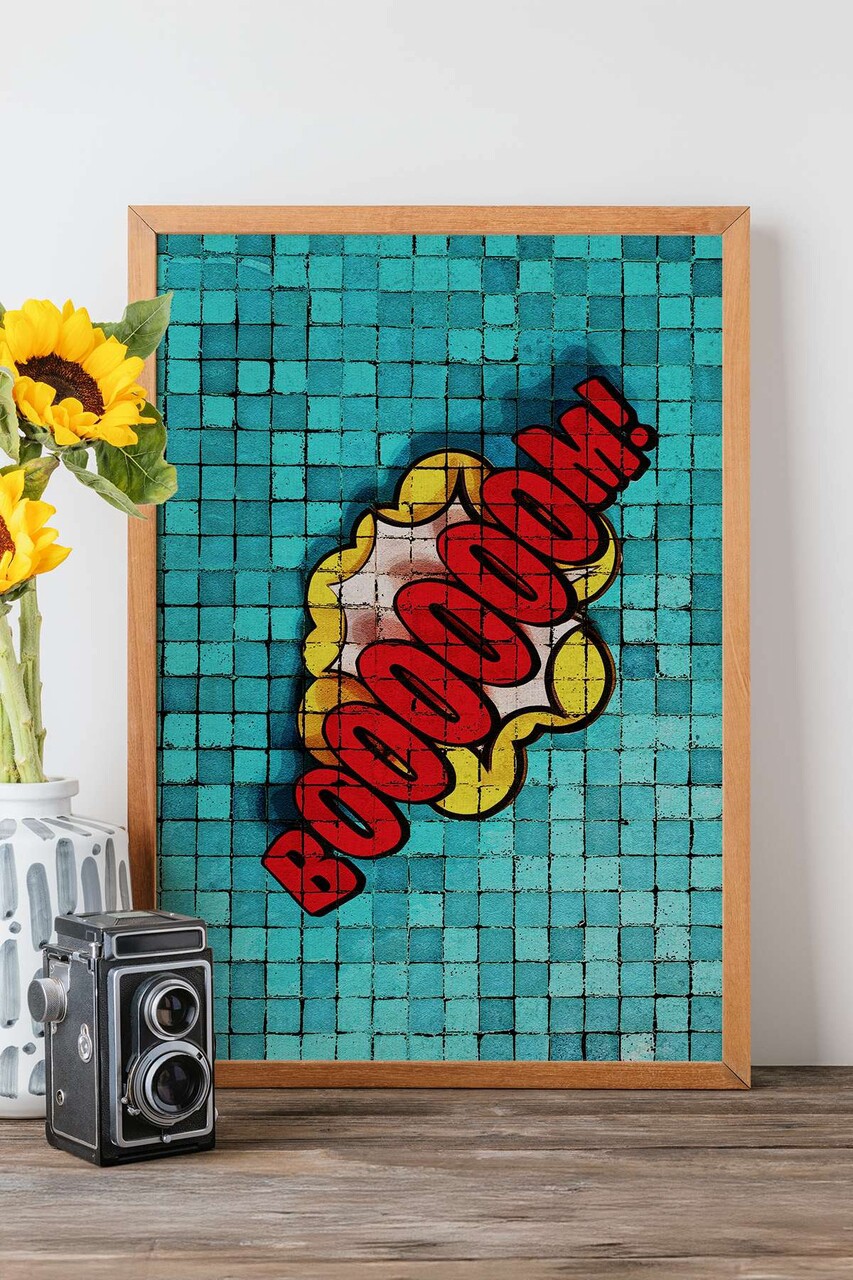 Tablou decorativ Popmosaıc8 MDF Multicolor