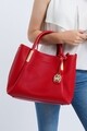 Geanta Beverly Hills Polo Club, 701, piele ecologica, rosu