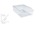 Organizator frigider, Wenko, Fridge Organizer L, 31 x 20 x 9.5 cm, plastic, transparent