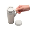 Sticla termos, Brabantia, Make&Take, 10x7.1x22.6 cm, 500 ml, otel, gri deschis