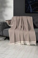 Cuvertura de pat, Alinda - Brown (170 x 300), DC Home, Bumbac