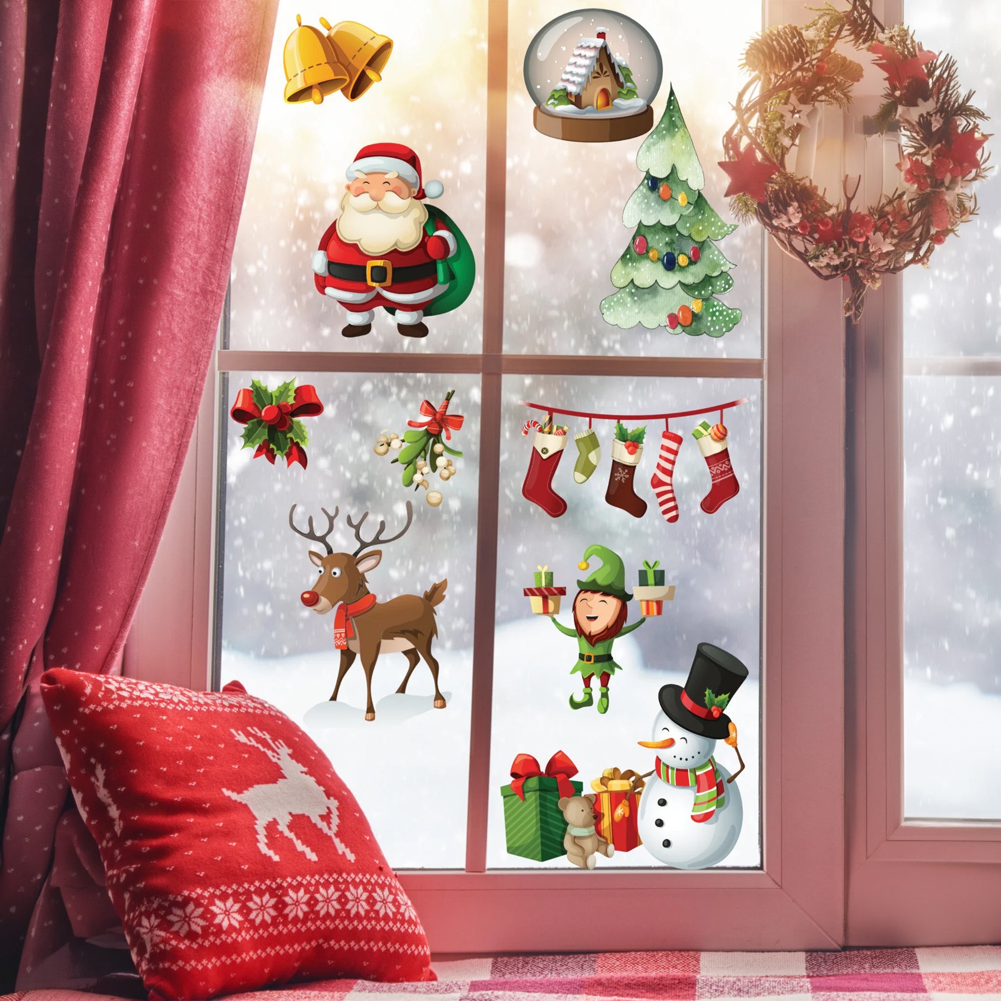 Sticker decorativ, 309030, 30 x 50 cm, Multicolor