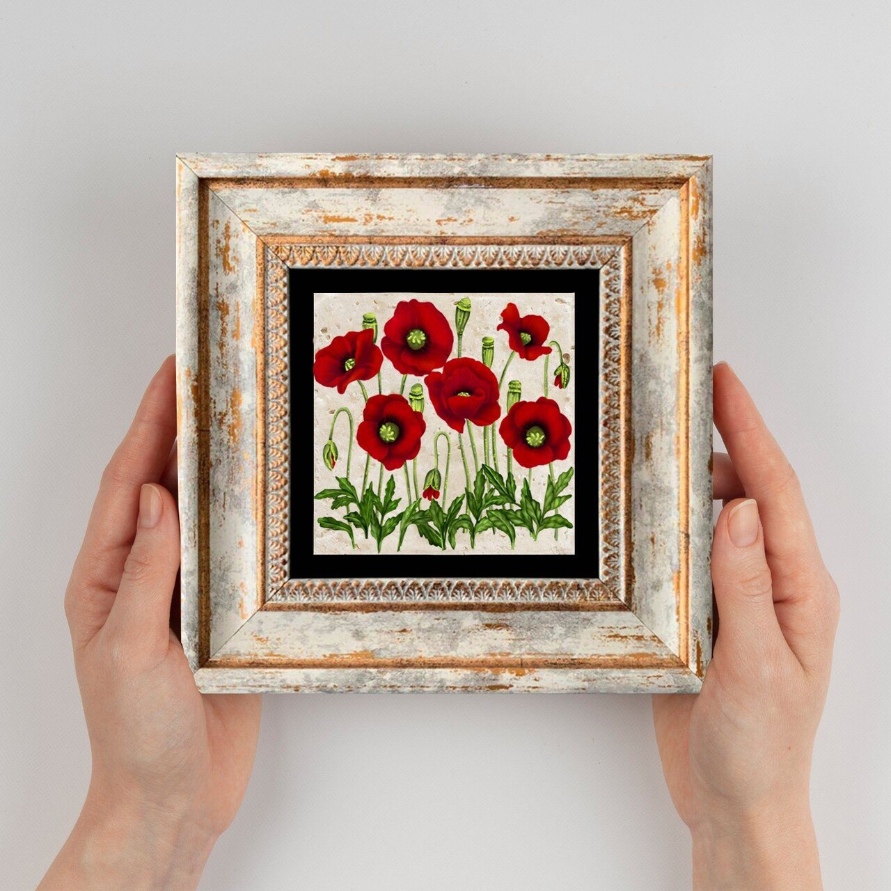 Tablou decorativ, TC357225, Cadru: 100% LEMN (Grosime: 2 cm), Multicolor - view 3