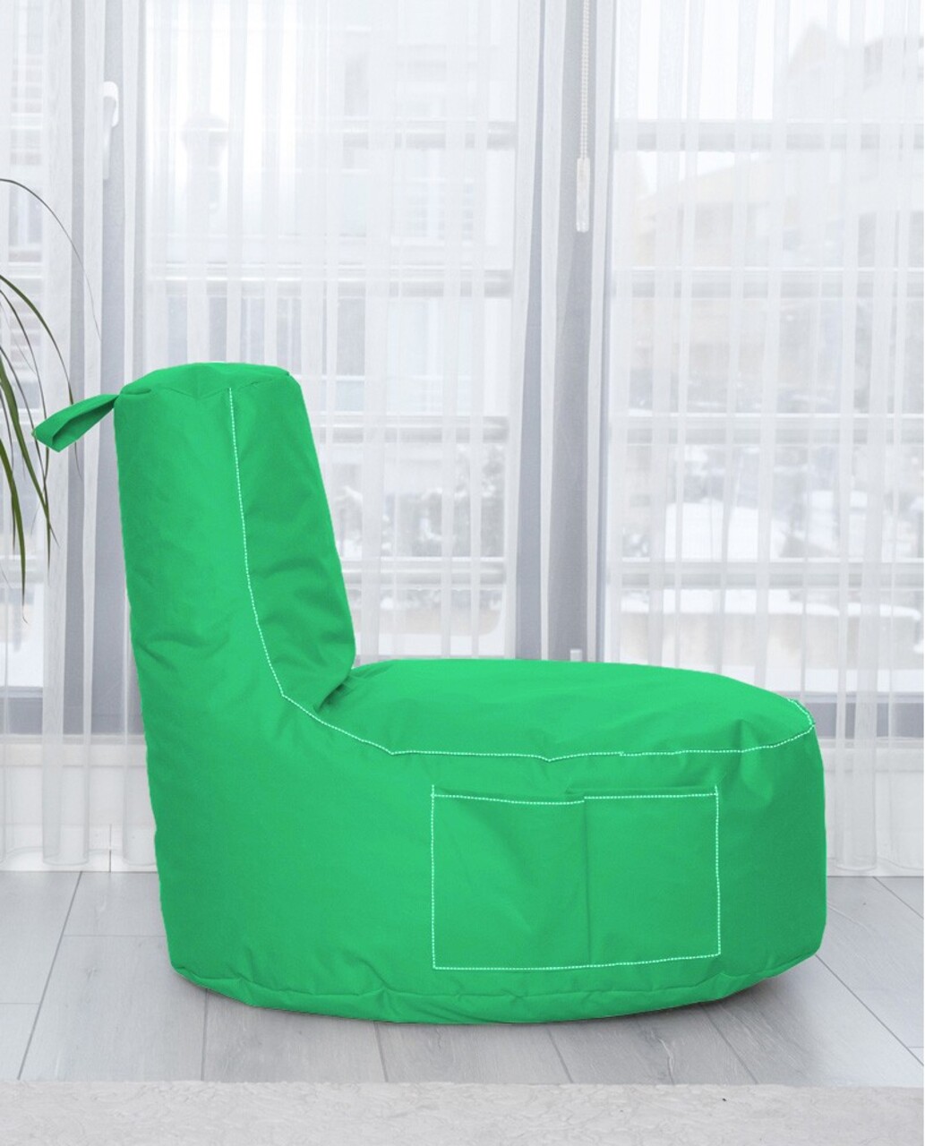 Fotoliu de gradina Bean Bag, Atelier del Sofa, 248FRN1602, Verde Fistic - view 6