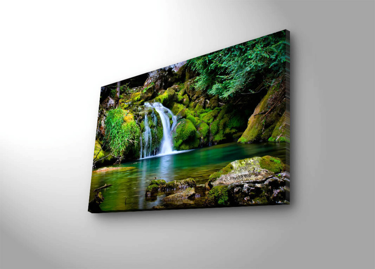 Tablou decorativ cu lumina LED, 4570DACT-34, Dimensiune: 45 x 70 cm, Multicolor - view 4