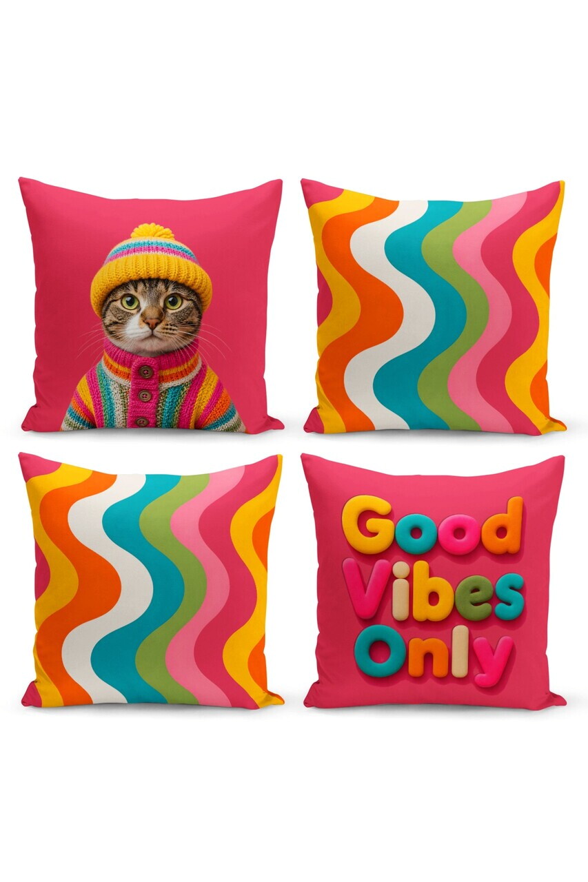 Set fete de perna, Dsypopartset4-34, Poliester, Multicolor — imaginea 2