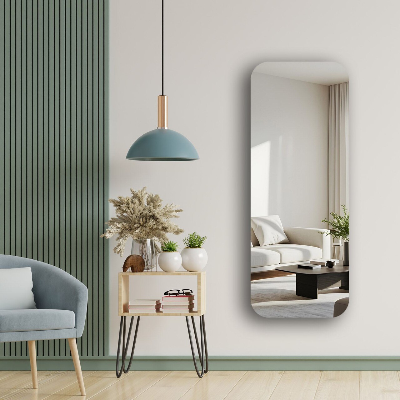 Oglinda decorativa Hanah Home 52135Ayna-003 52x135 cm OGLINDA (Grosime: 4 mm) Multicolor