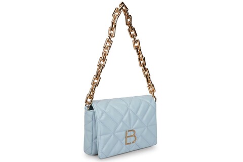Geanta, lucky bees, 520 blue, piele ecologica, bleu