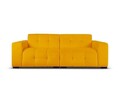 Canapea 4 locuri, Kendal, Micadoni Home, BL, 255x103x79 cm, catifea, portocaliu