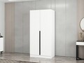 Dulap pentru haine, Minerva, Kale Plus Membrane White, 90x210x52 cm, PAL, Alb