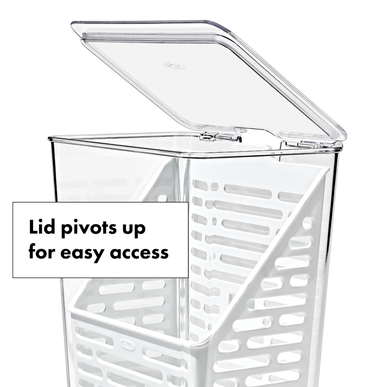 Recipient pentru pastrare verdeturi, plastic, 11,5 x 15,4 x 22,9 cm, "Produce Saver" - OXO - imagine 9