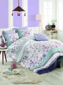 Lenjerie de pat dubla (DE), Sudenaz - Lilac, Pearl Home, Bumbac Ranforce