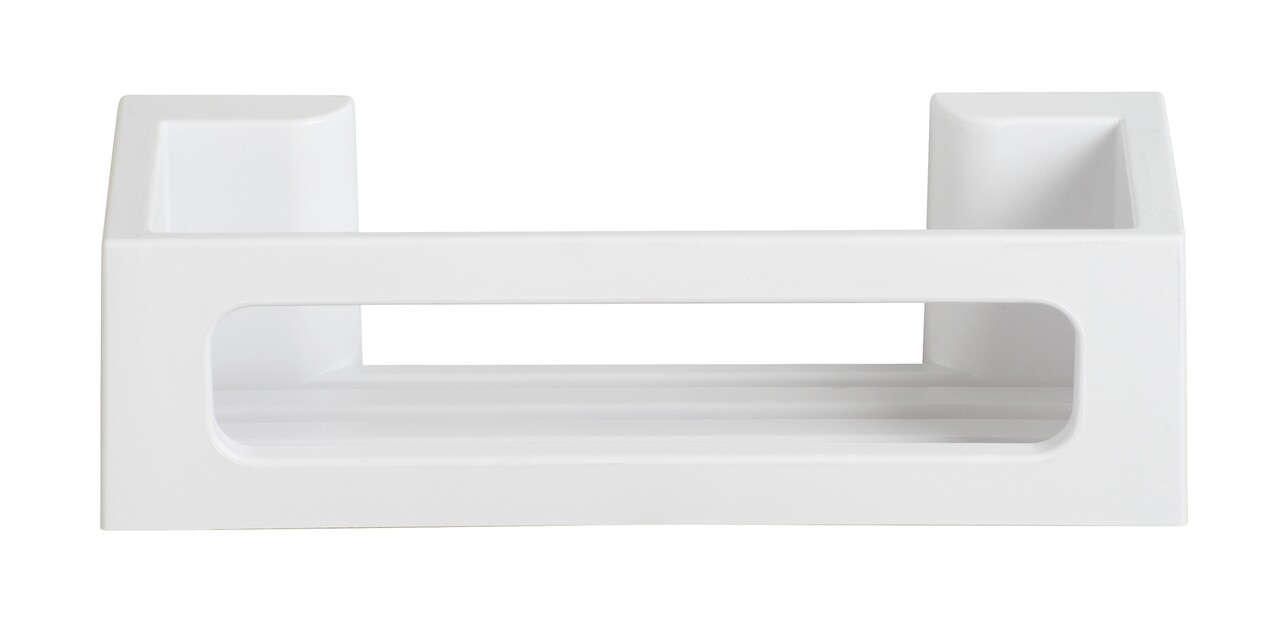 Suport accesorii, Wenko, Bralia Turbo-Loc, 30 x 8.5 x 12 cm, plastic, alb - 1 | YEO