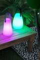 Lampa LED de exterior Party Shaped, Bizzotto, Ø12 x 20 cm, 7 culori, USB, cu telecomanda