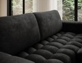 Coltar extensibil dreapta 4 locuri ELTAP, Bon-39, Bonett, 250x175x92 cm, lemn/poliester, gri inchis