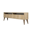 Comoda TV, Hommy Craft, Best 2, 150x30x50 cm, PAL, Stejar