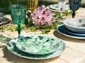 Set 6 pahare cu picior, Country Chic, Excelsa, 250 ml, plastic, multicolor