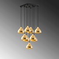 Lustra, Tatum, 584TTM1390, Metal, Auriu