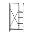 Cuier de perete, Puqa Design, Peter, 105x163x31 cm, Metal, Negru