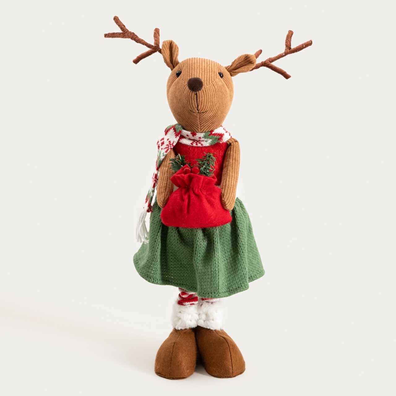 Decoratiune ren cu fusta Maze, Homla, 75 cm, poliester/metal/otel, multicolor - 1 | YEO