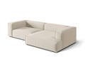 Coltar modular dreapta 4 locuri, Nuria-88, Micadoni Home, 292x147x72 cm, catifea, bej