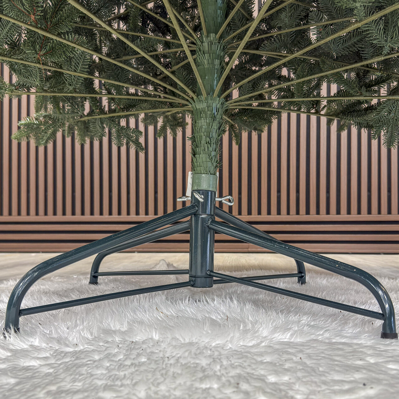 Brad artificial Christmas Deluxe by Sersimo, Canada verde, 3D, 210cm — imaginea 22