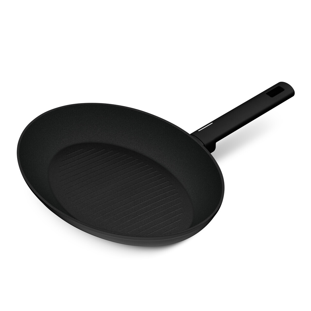 Tigaie pentru peste Berlinger Haus, Matte Black, 35 cm, aluminiu forjat, negru - imagine 2