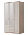 Dulap pentru haine, Rabi, Rb-119-01, 105x184x52 cm, Alb mat