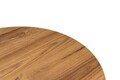 Masuta de cafea, Nordure, Oval, 120x60x40 cm, MDF , Maro