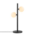 Lampa de masa, Fulgor, 942FLG1809, Metal, Alb/Negru