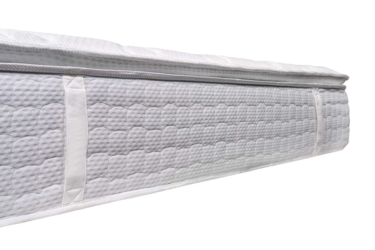 Saltea Ortopedica, Dakota, 140x190x34 cm, Arcuri Pocket, 5 cm spuma Memory, 7 Zone de Confort, fermitate medie - imagine 14