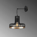 Aplica de perete, Alby, 527ABY3165, Metal, Negru/Cupru